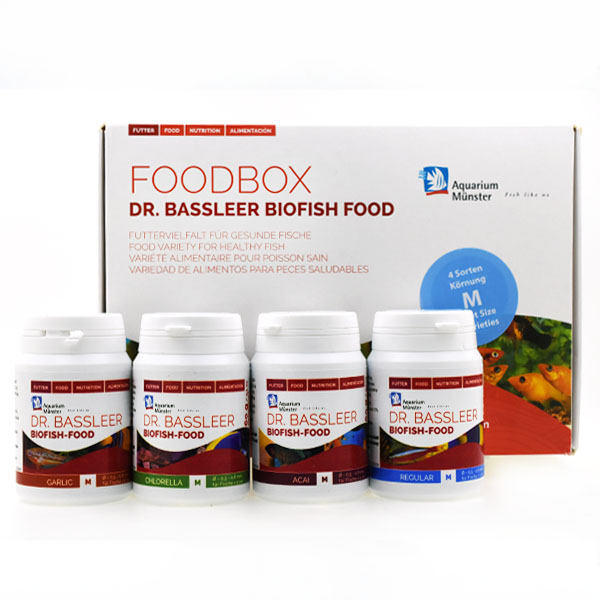 DR. BASSLEER BIOFISH FOODBOX M - Futtervielfalt für gesunde Fische